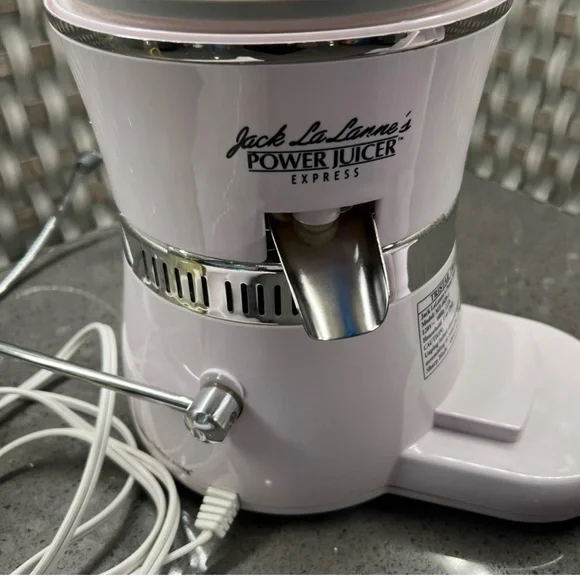 Jack LaLanne Power Juicer Express in White like new